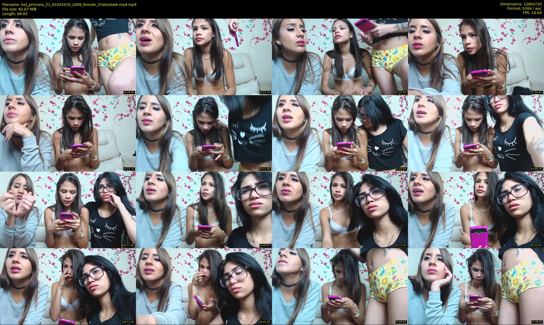 hot_princess_21 — 9 minute Chaturbate female cam show recording, 720p, Mar 1, 2019