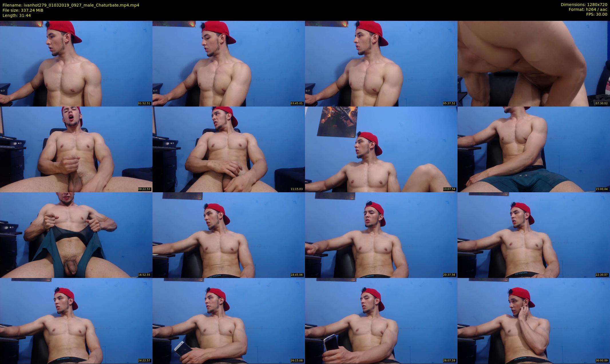 ivanhot279 — 32 minute Chaturbate male cam show recording, 720p, Mar 1, 2019