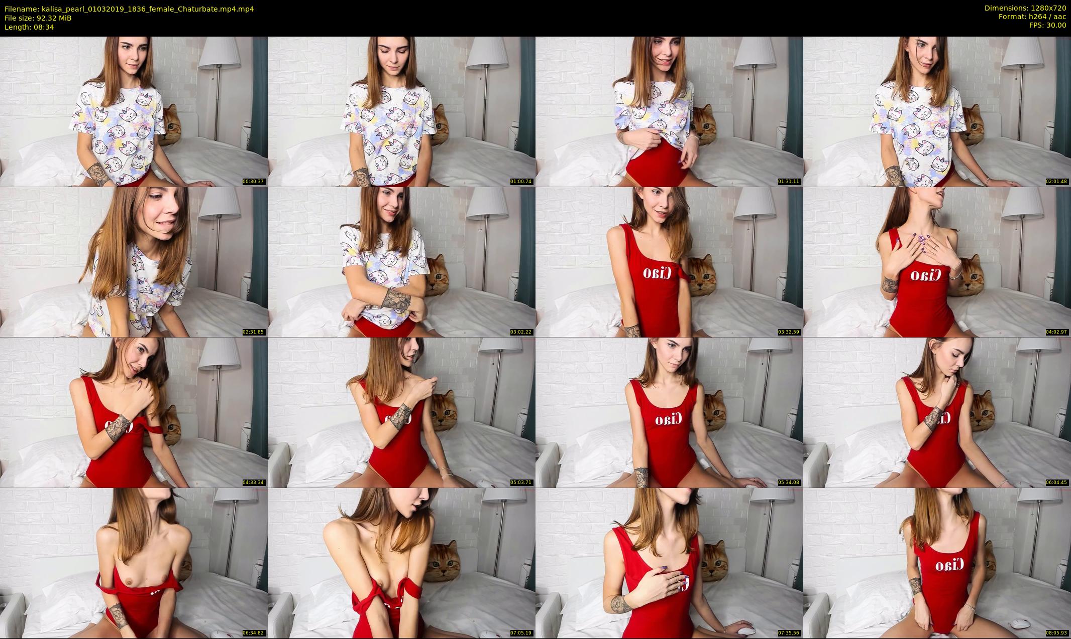 kalisa_pearl — 9 minute Chaturbate female cam show recording, 720p, Mar 1, 2019