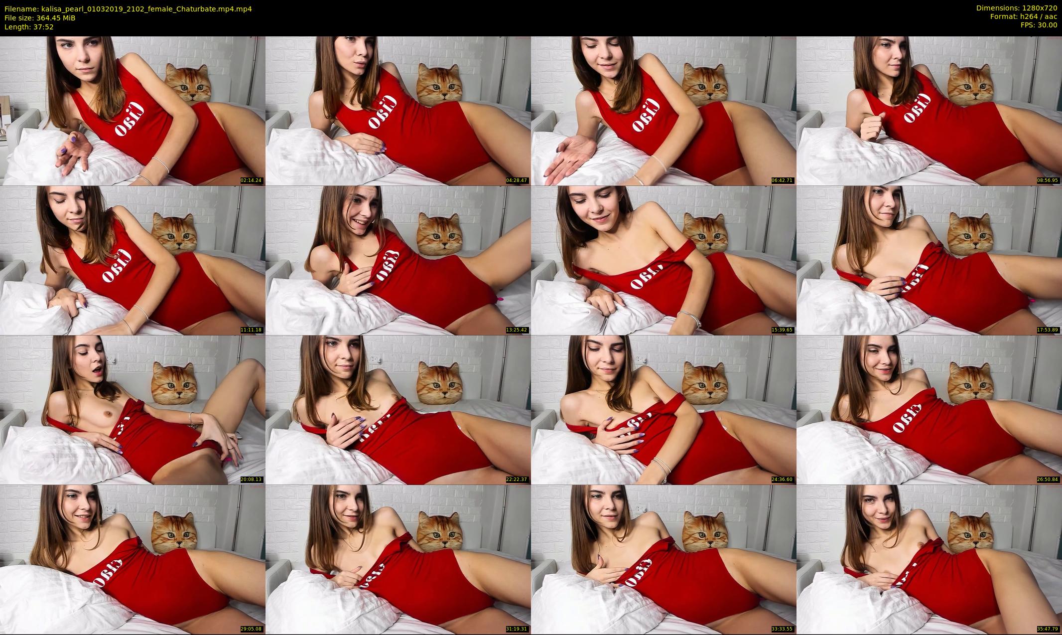 kalisa_pearl — 38 minute Chaturbate female cam show recording, 720p, Mar 1, 2019
