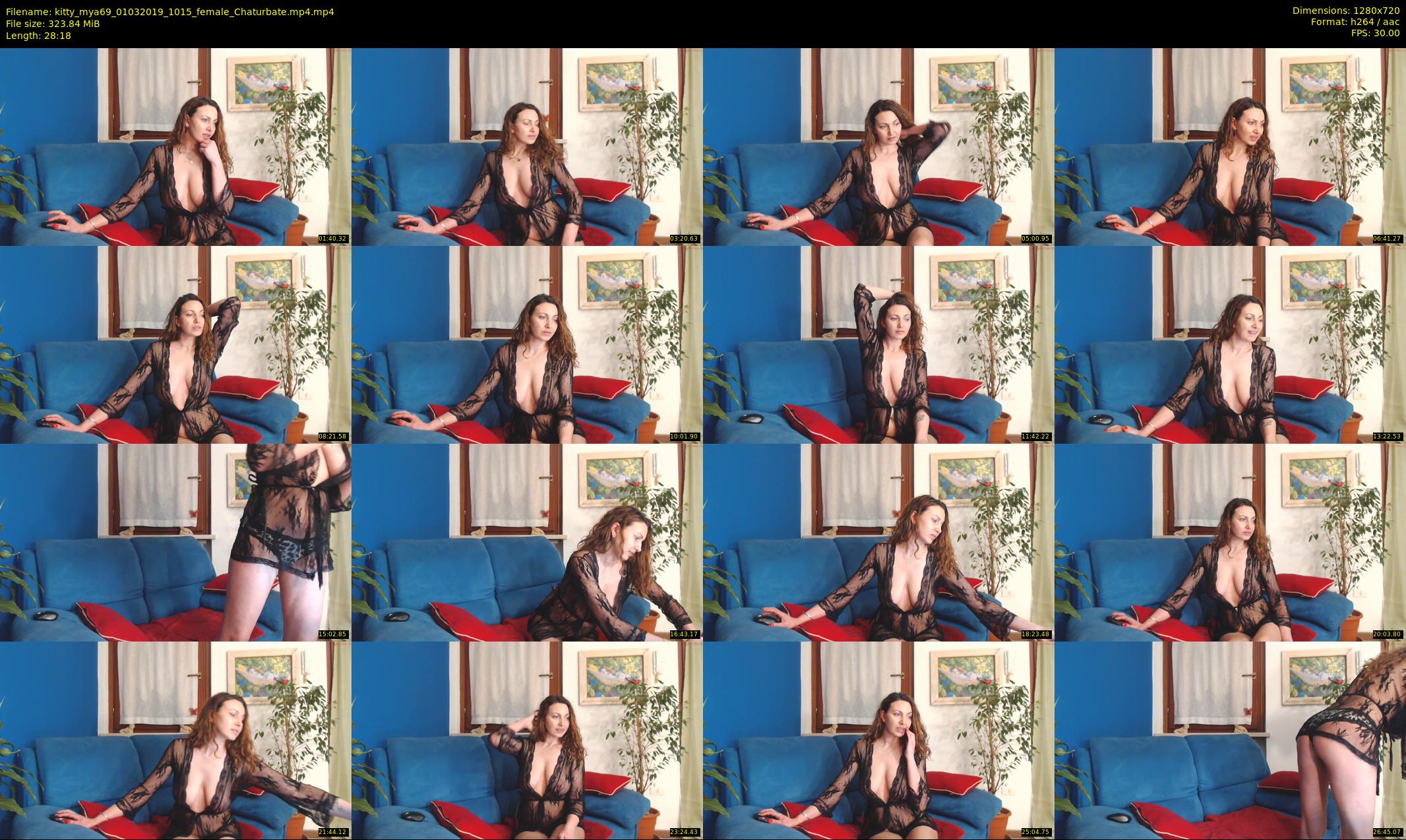 kitty_mya69 — 29 minute Chaturbate female cam show recording, 720p, Mar 1, 2019