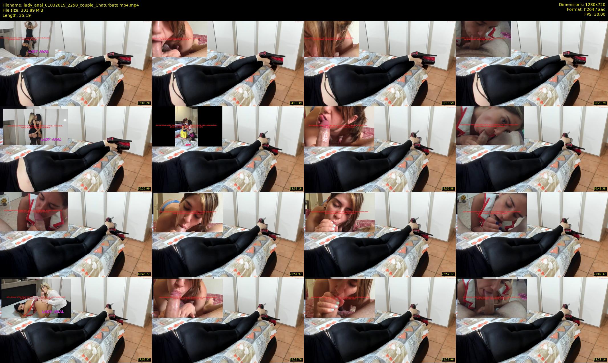 lady_anal — 36 minute Chaturbate female cam show recording, 720p, Mar 1, 2019