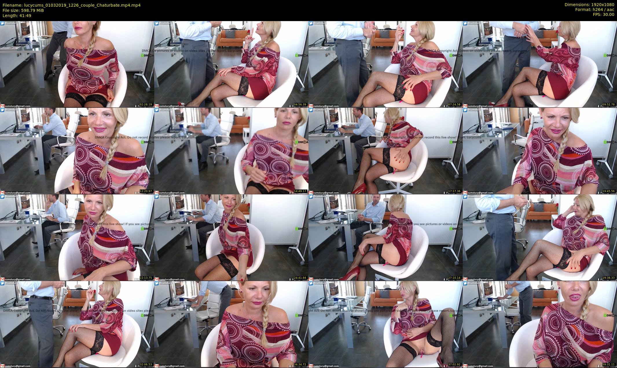 lucycums — 42 minute Chaturbate couple cam show recording, 1080p, Mar 1, 2019