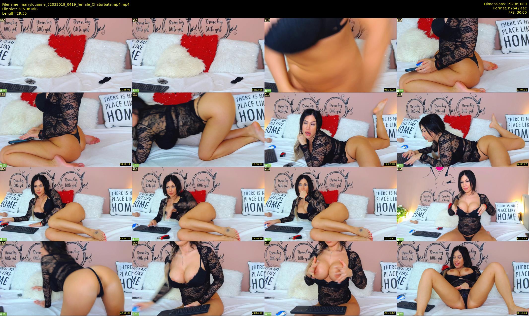 marrylouanne — 30 minute Chaturbate female cam show recording, 1080p, Mar 2, 2019
