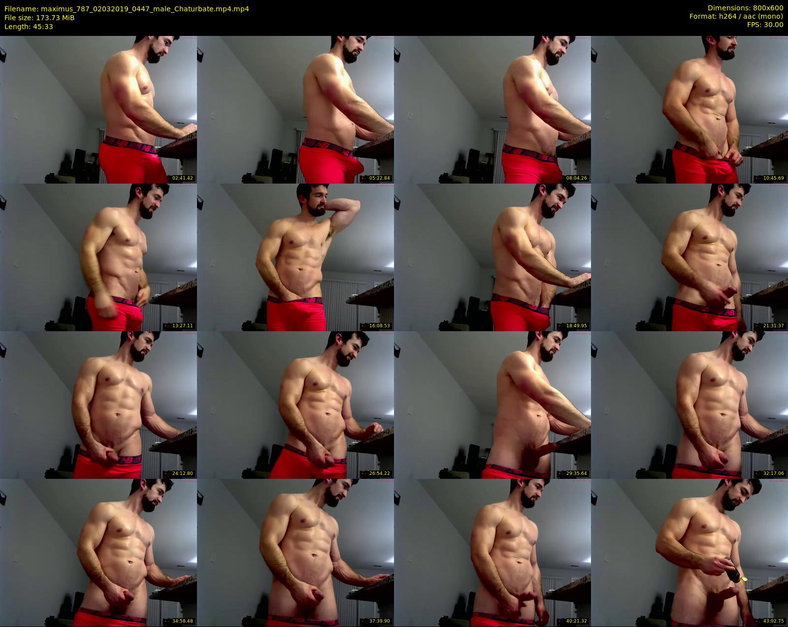 maximus_787 — 46 minute Chaturbate male cam show recording, 480p, Mar 2, 2019