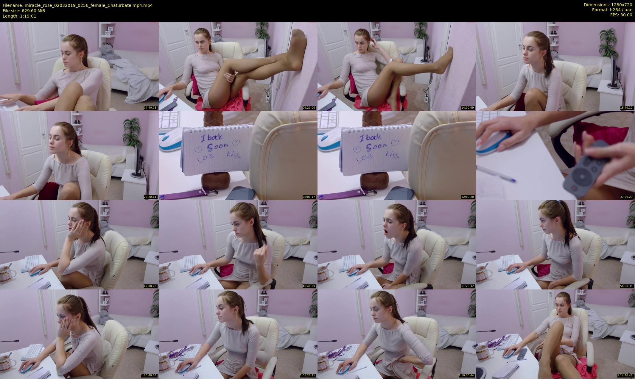 miracle_rose — 80 minute Chaturbate female cam show recording, 720p, Mar 2, 2019