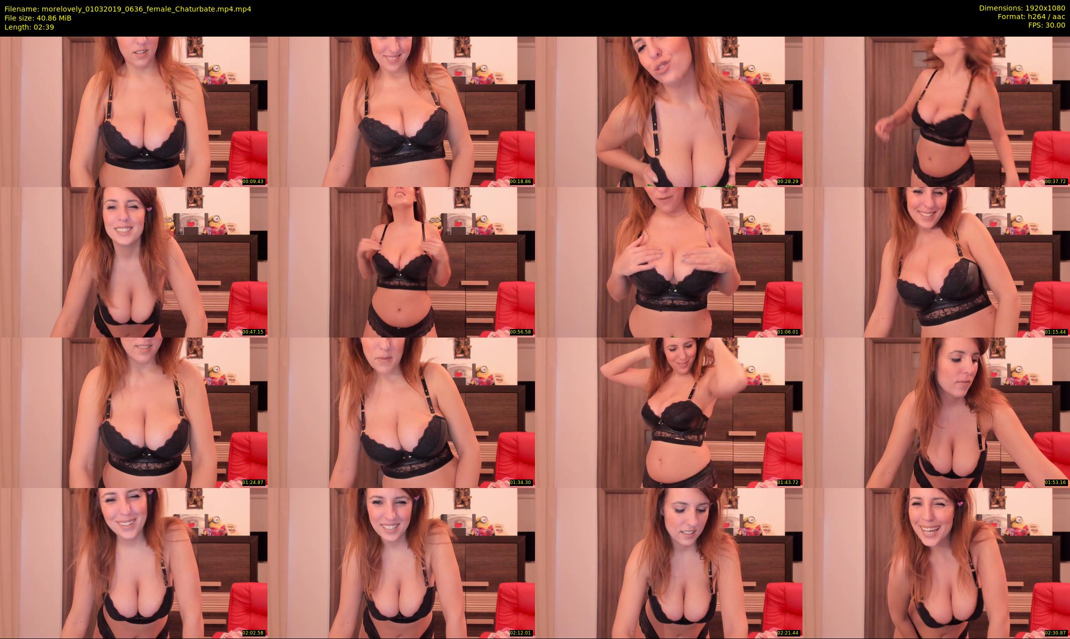 morelovely — 3 minute Chaturbate female cam show recording, 1080p, Mar 1, 2019