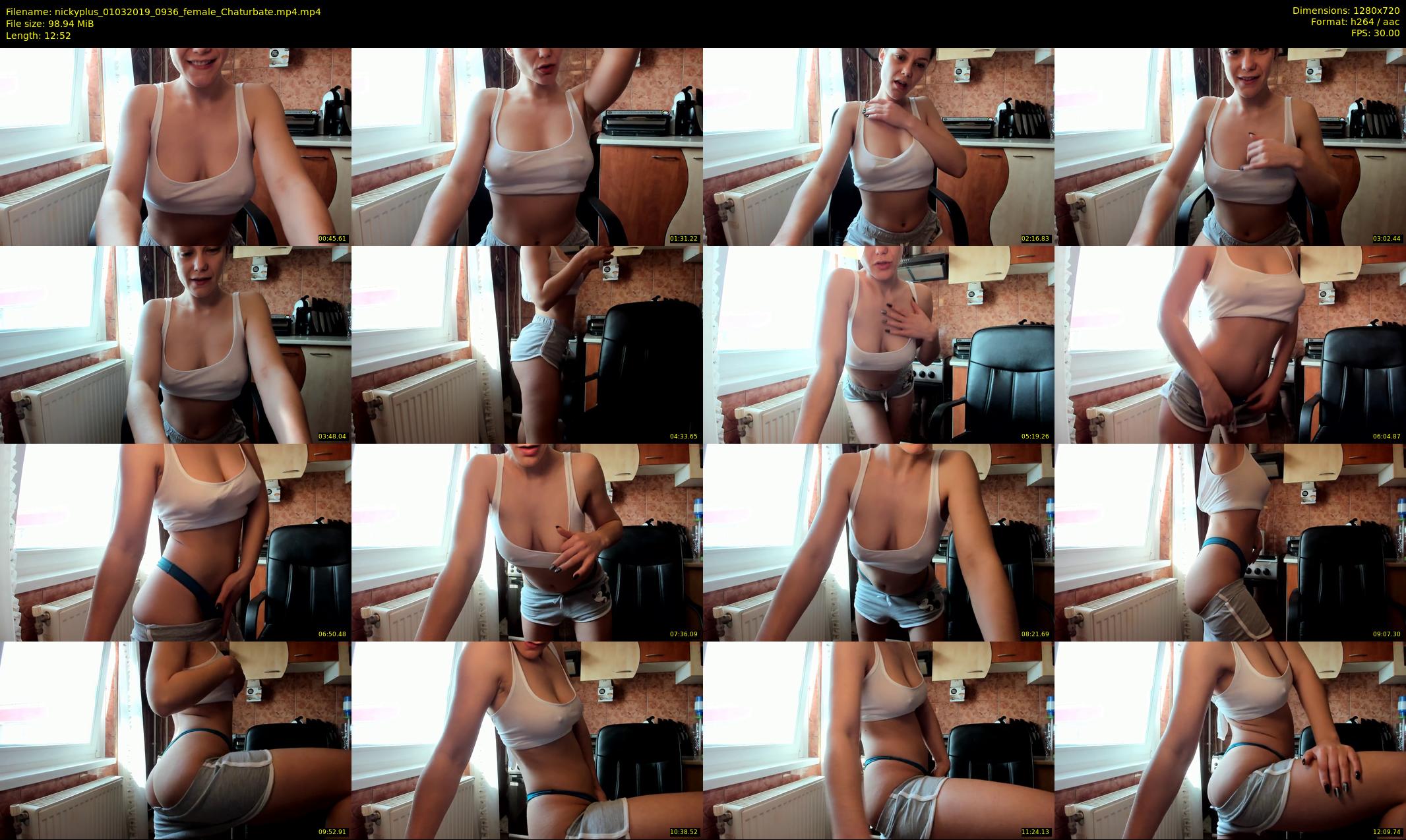 nickyplus — 13 minute Chaturbate couple cam show recording, 720p, Mar 1, 2019