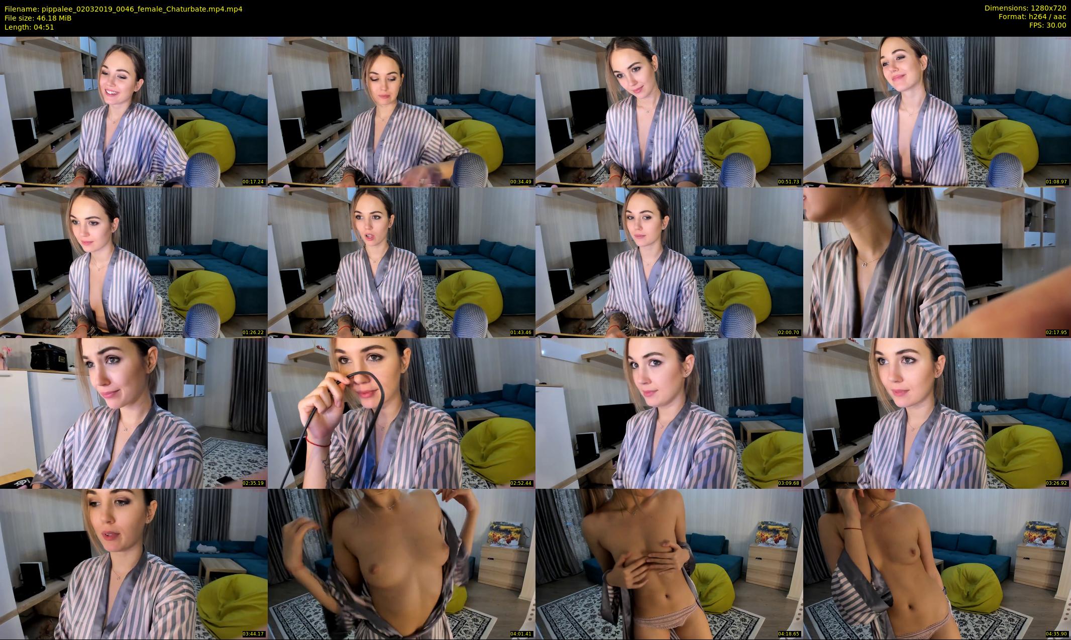 pippalee — 5 minute Chaturbate female cam show recording, 720p, Mar 2, 2019