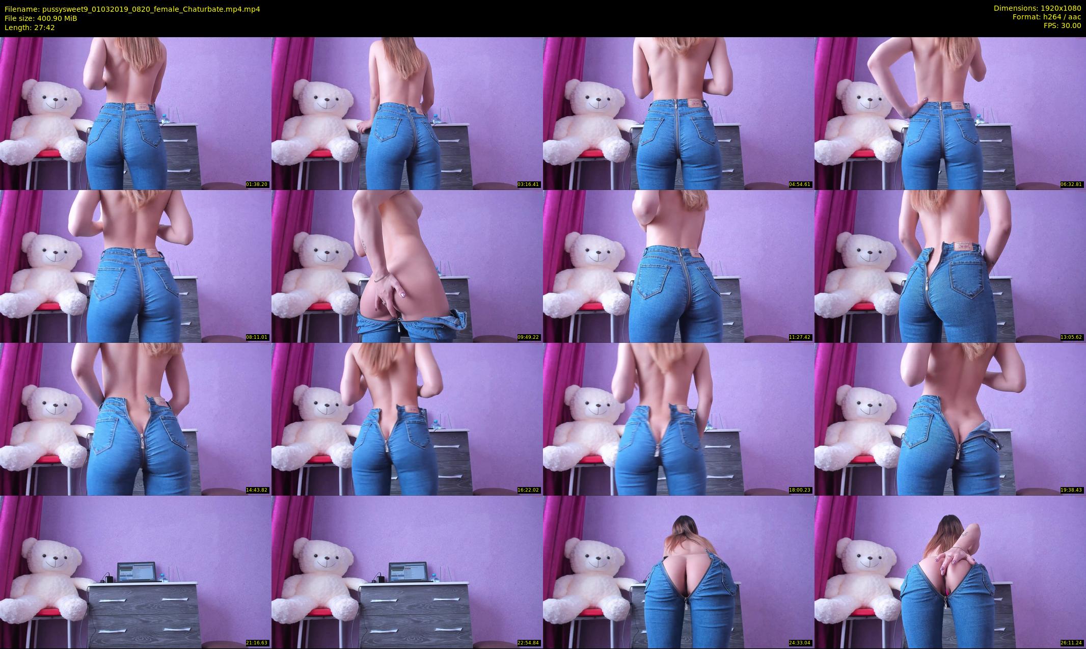 pussysweet9 — 28 minute Chaturbate female cam show recording, 1080p, Mar 1, 2019