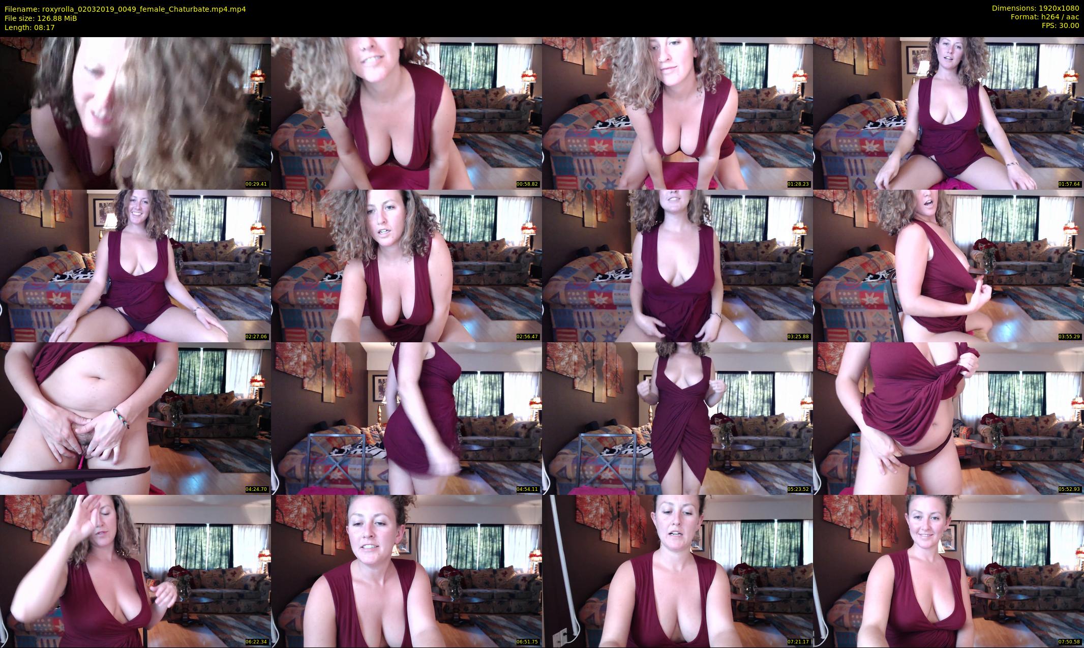 roxyrolla — 9 minute Chaturbate female cam show recording, 1080p, Mar 2, 2019