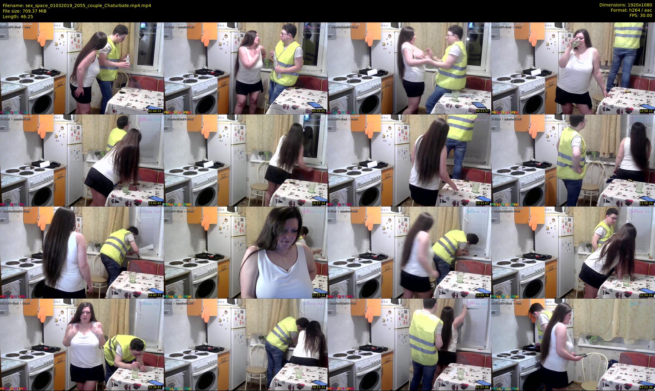 sex_space — 47 minute Chaturbate couple cam show recording, 1080p, Mar 1, 2019