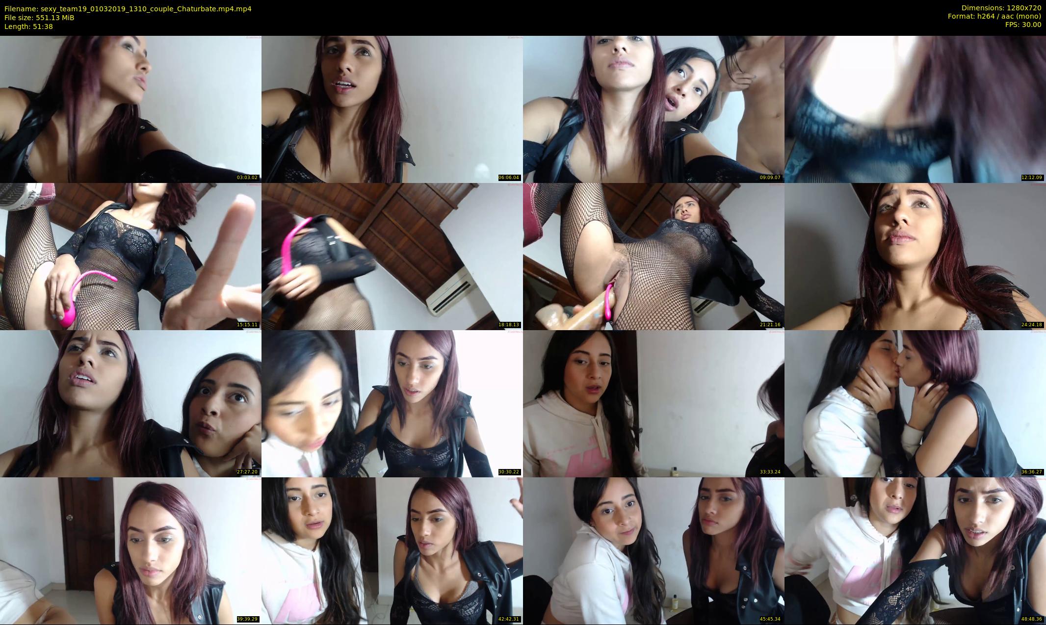 sexy_team19 — 52 minute Chaturbate female cam show recording, 720p, Mar 1, 2019