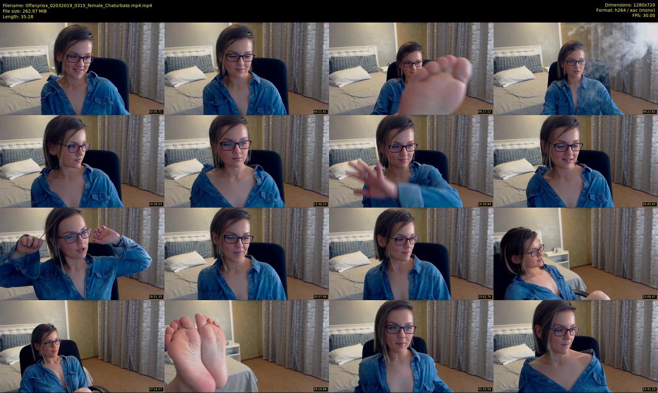 tiffanyriox — 36 minute Chaturbate female cam show recording, 720p, Mar 2, 2019