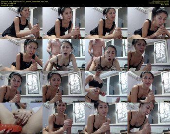 trioa — 96 minute Chaturbate couple cam show recording, 480p, Mar 1, 2019