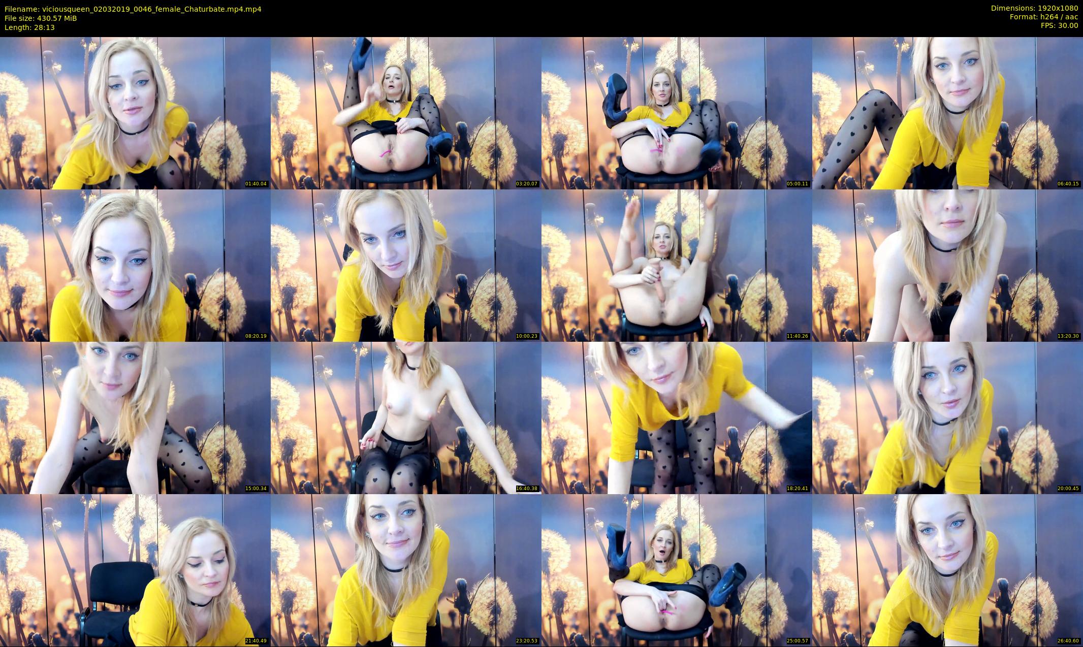 viciousqueen — 29 minute Chaturbate female cam show recording, 1080p, Mar 2, 2019
