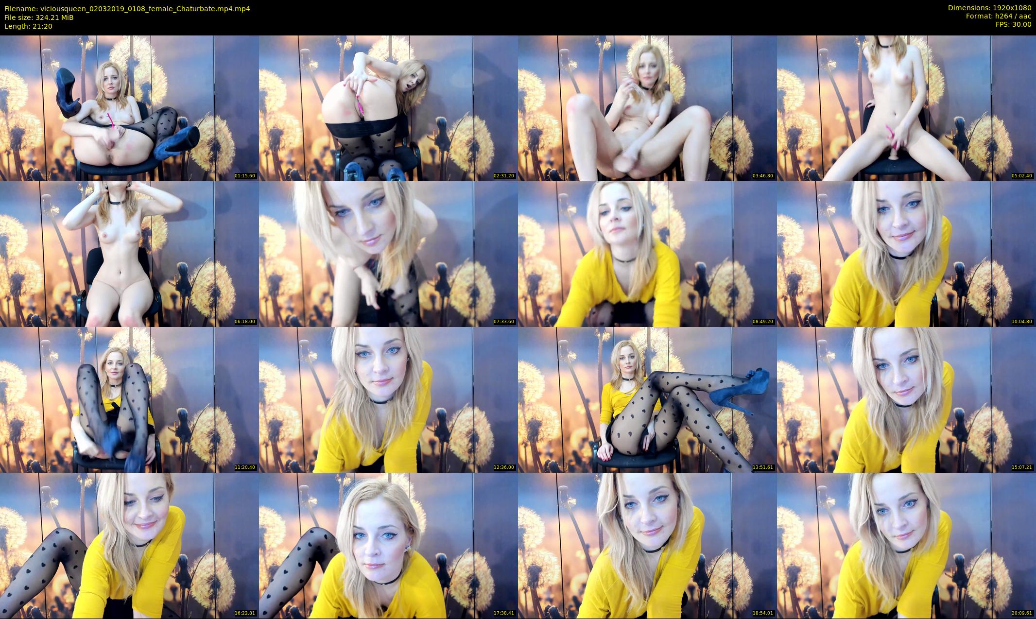 viciousqueen — 22 minute Chaturbate female cam show recording, 1080p, Mar 2, 2019