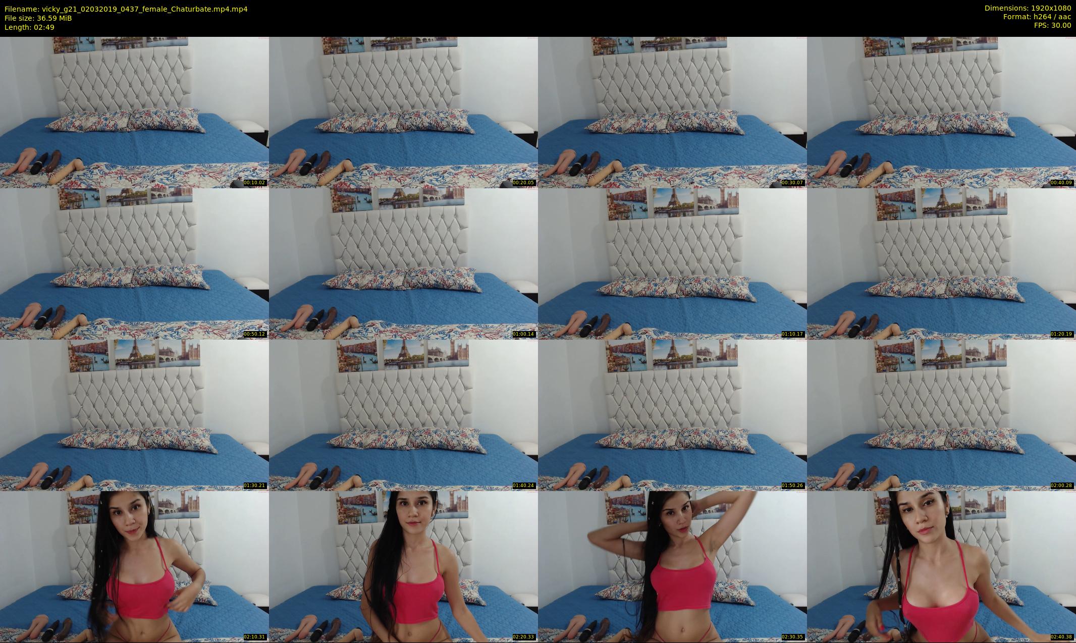 vicky_g21 — 3 minute Chaturbate female cam show recording, 1080p, Mar 2, 2019