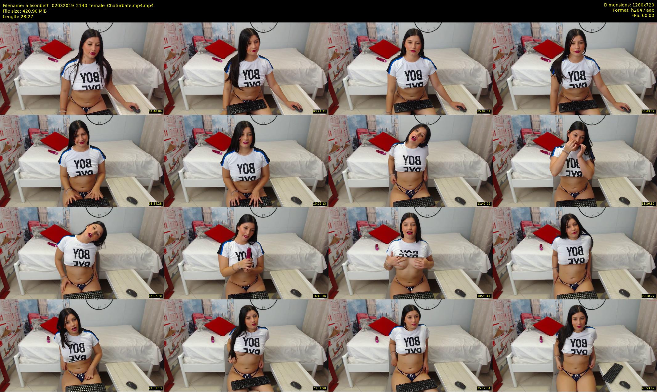 allisonbeth — 29 minute Chaturbate female cam show recording, 720p, Mar 2, 2019