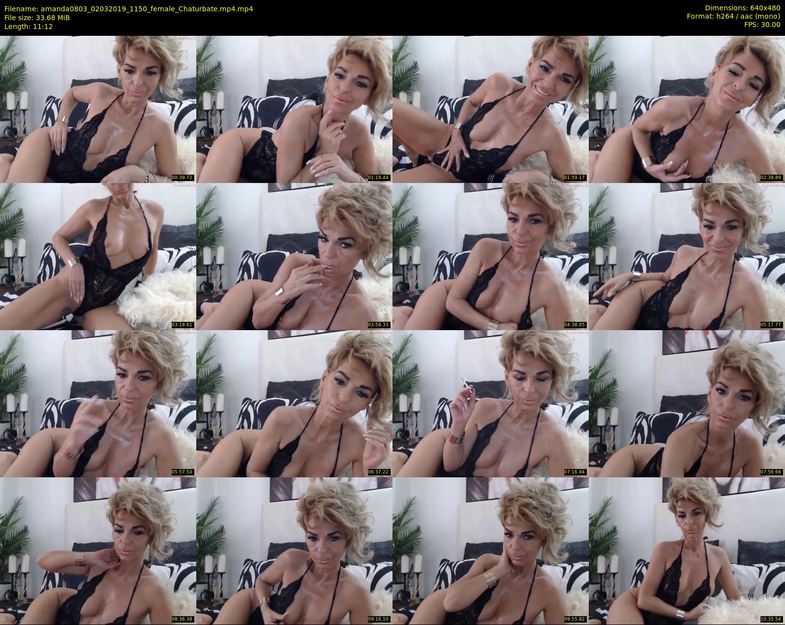 amanda0803 — 12 minute Chaturbate female cam show recording, 480p, Mar 2, 2019
