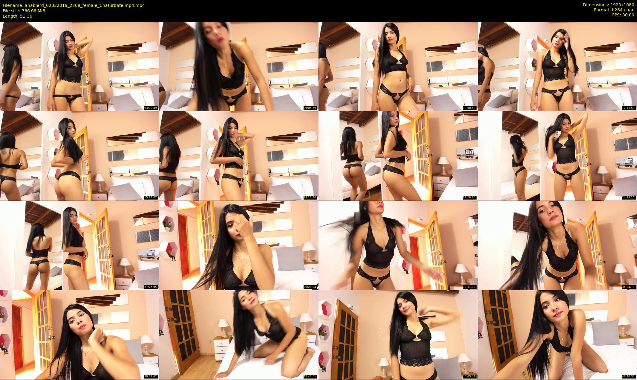 anablerd — 52 minute Chaturbate female cam show recording, 1080p, Mar 2, 2019