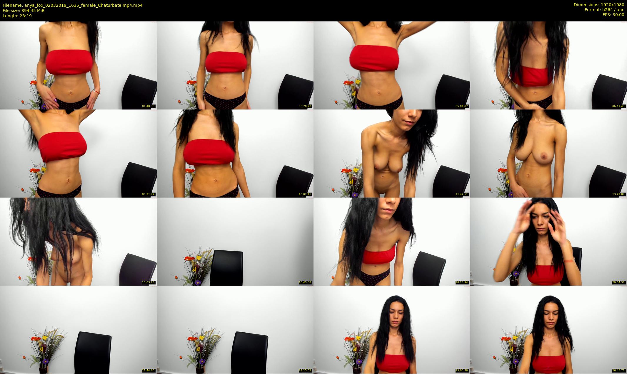 anya_fox — 29 minute Chaturbate female cam show recording, 1080p, Mar 2, 2019
