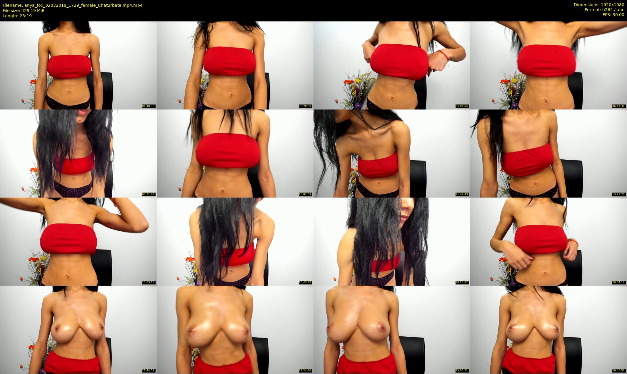 anya_fox — 29 minute Chaturbate female cam show recording, 1080p, Mar 2, 2019