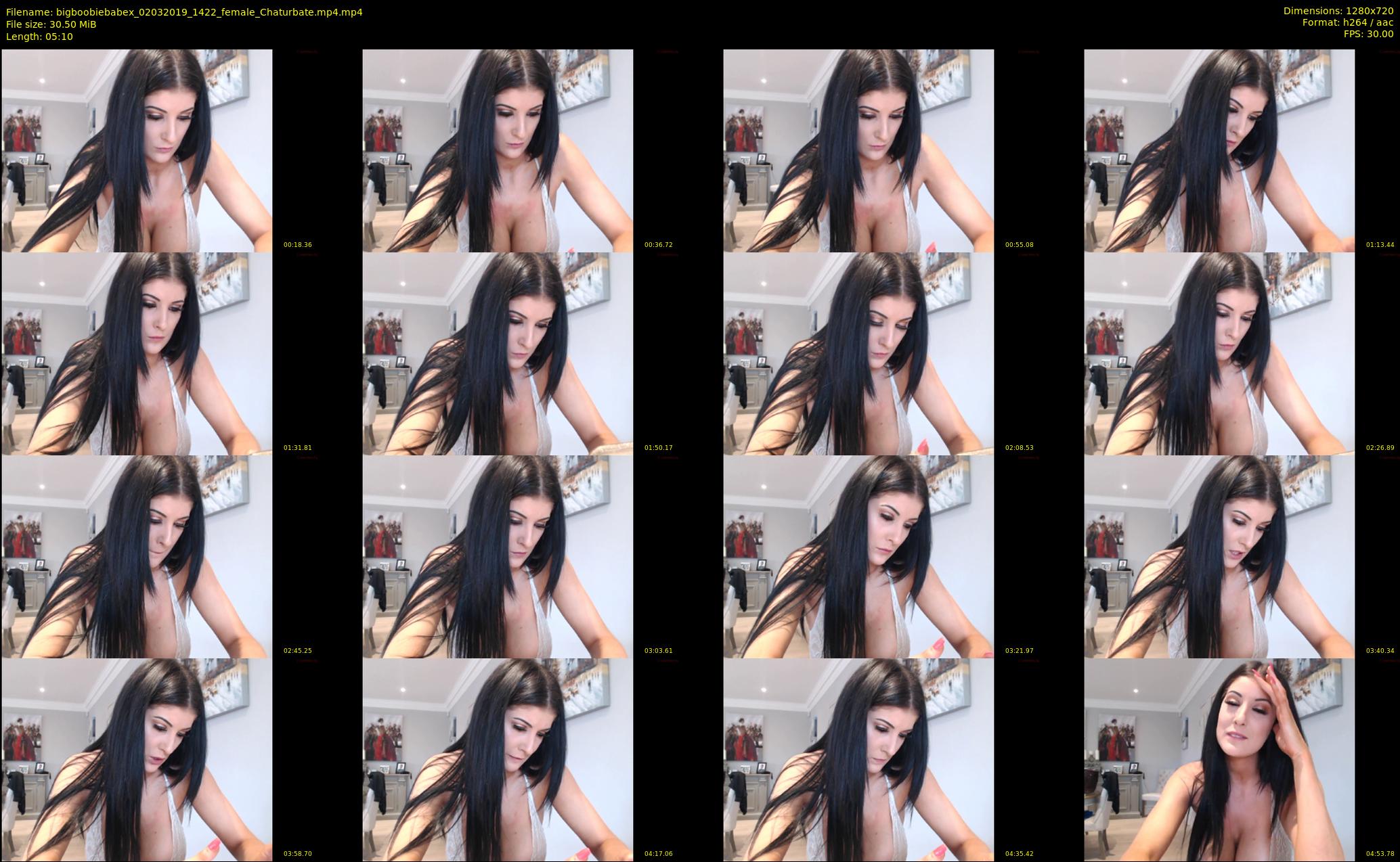 bigboobiebabex — 6 minute Chaturbate female cam show recording, 720p, Mar 2, 2019