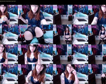 blueasfuck — 56 minute Chaturbate female cam show recording, 1080p, Mar 2, 2019