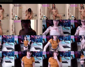 blueasfuck — 56 minute Chaturbate female cam show recording, 1080p, Mar 3, 2019