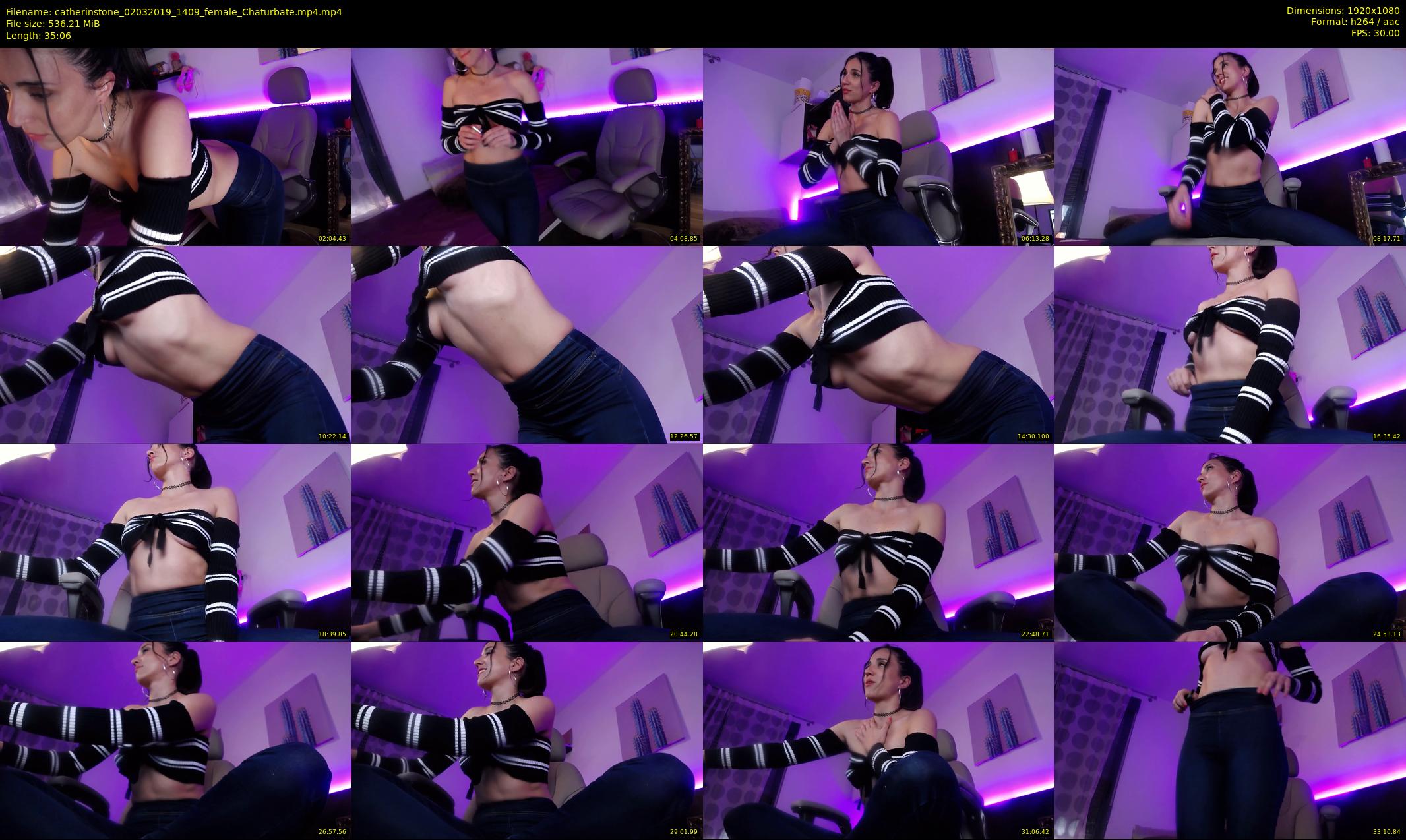 catherinstone — 36 minute Chaturbate female cam show recording, 1080p, Mar 2, 2019