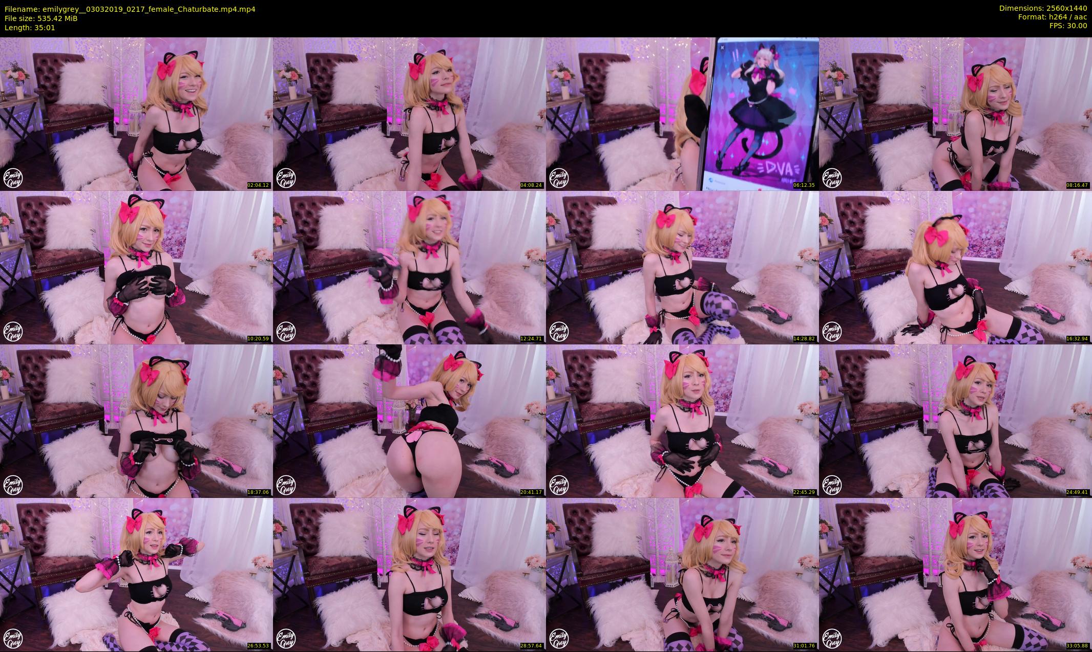 emilygrey_ — 36 minute Chaturbate female cam show recording, 1080p, Mar 3, 2019