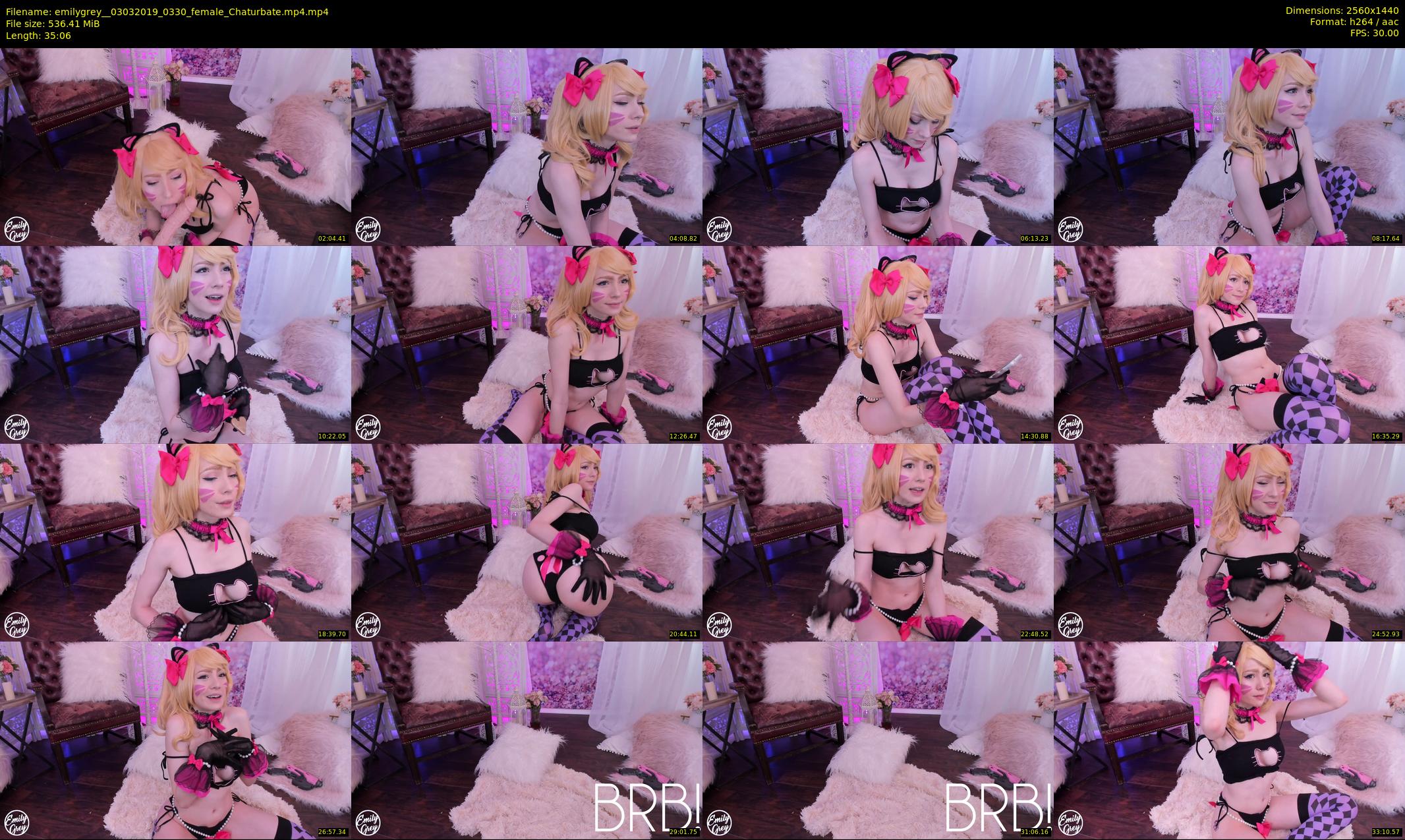 emilygrey_ — 36 minute Chaturbate female cam show recording, 1080p, Mar 3, 2019