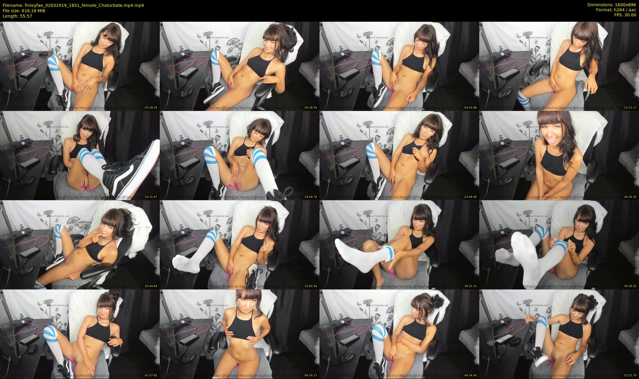 finleyfae — 56 minute Chaturbate female cam show recording, 720p, Mar 2, 2019