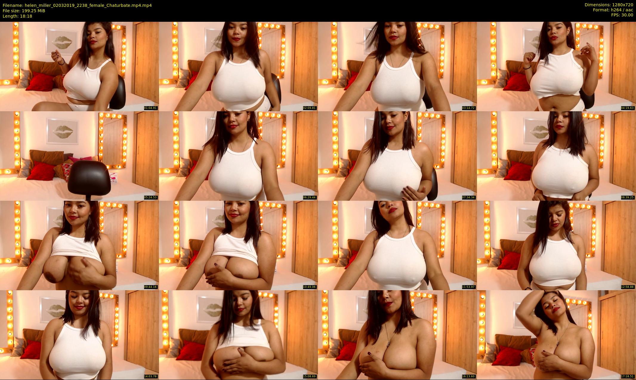helen_miller — 19 minute Chaturbate female cam show recording, 720p, Mar 2, 2019
