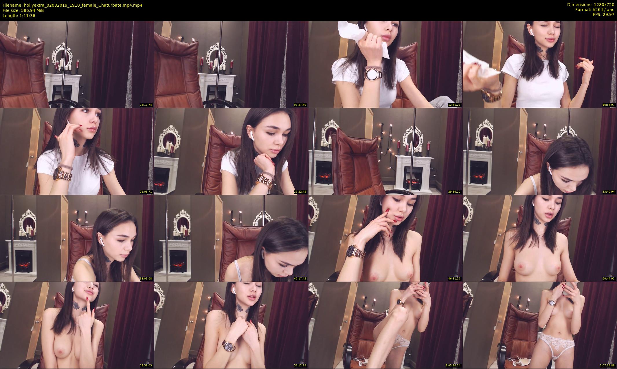 hollyextra — 72 minute Chaturbate female cam show recording, 720p, Mar 2, 2019