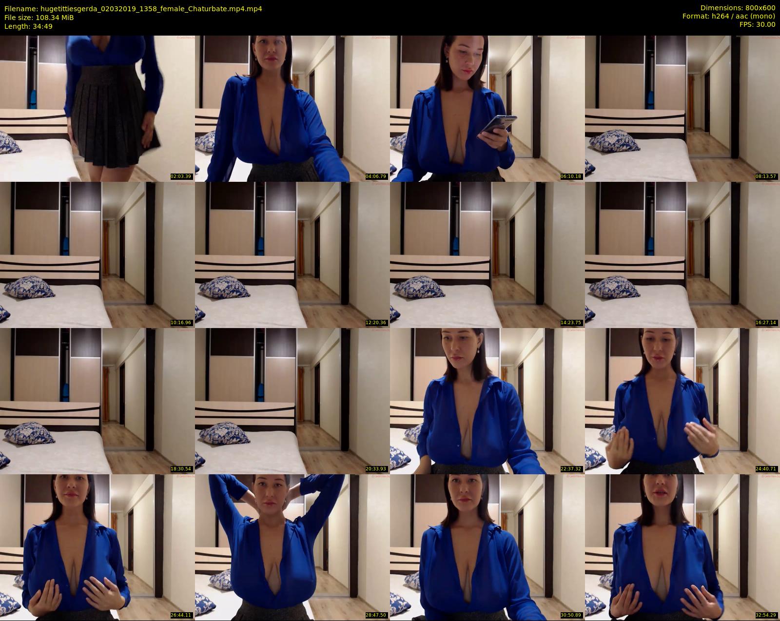 hugetittiesgerda — 35 minute Chaturbate female cam show recording, 480p, Mar 2, 2019