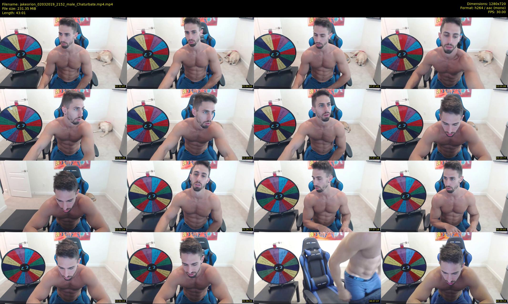 jakeorion — 44 minute Chaturbate male cam show recording, 720p, Mar 2, 2019
