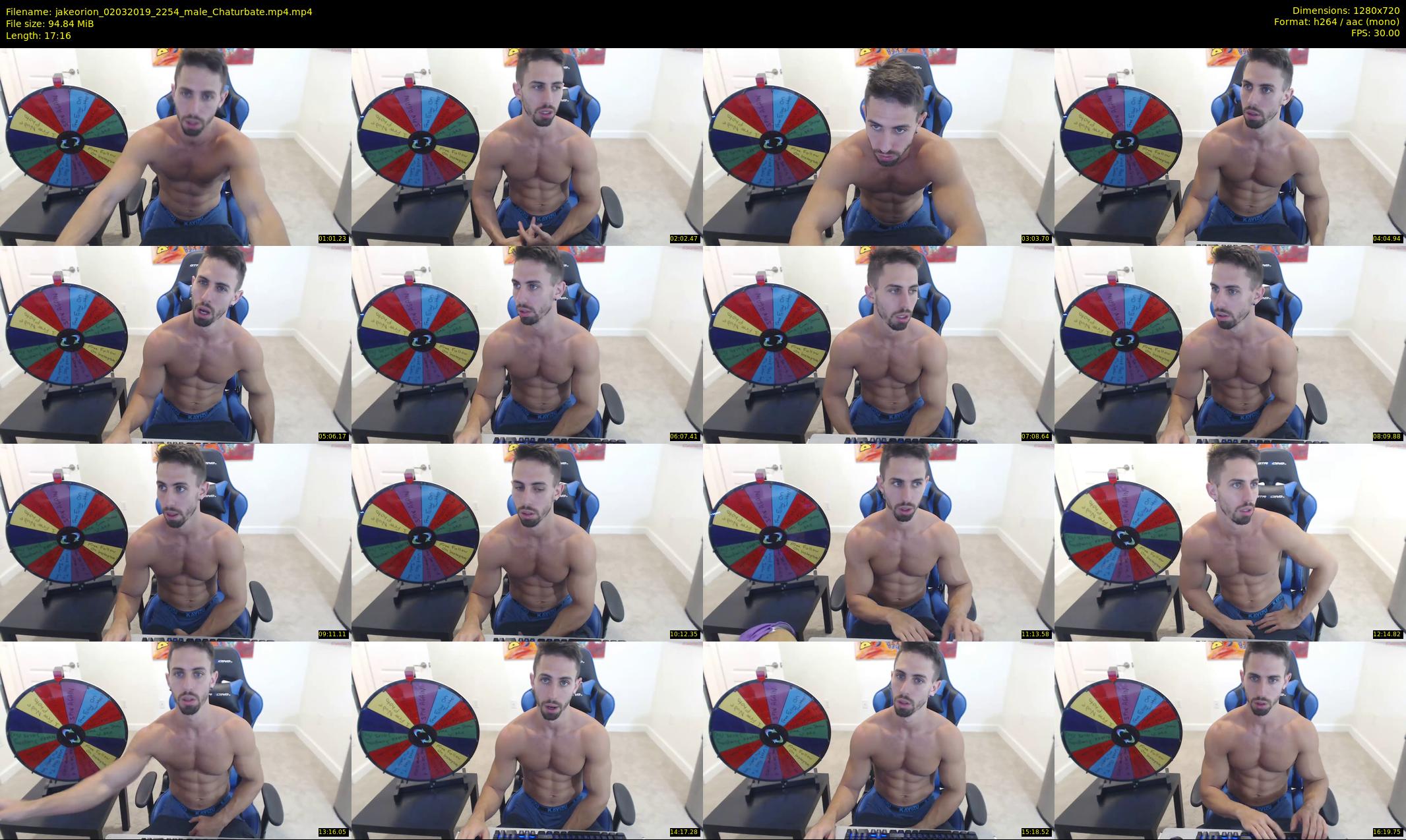jakeorion — 18 minute Chaturbate male cam show recording, 720p, Mar 2, 2019