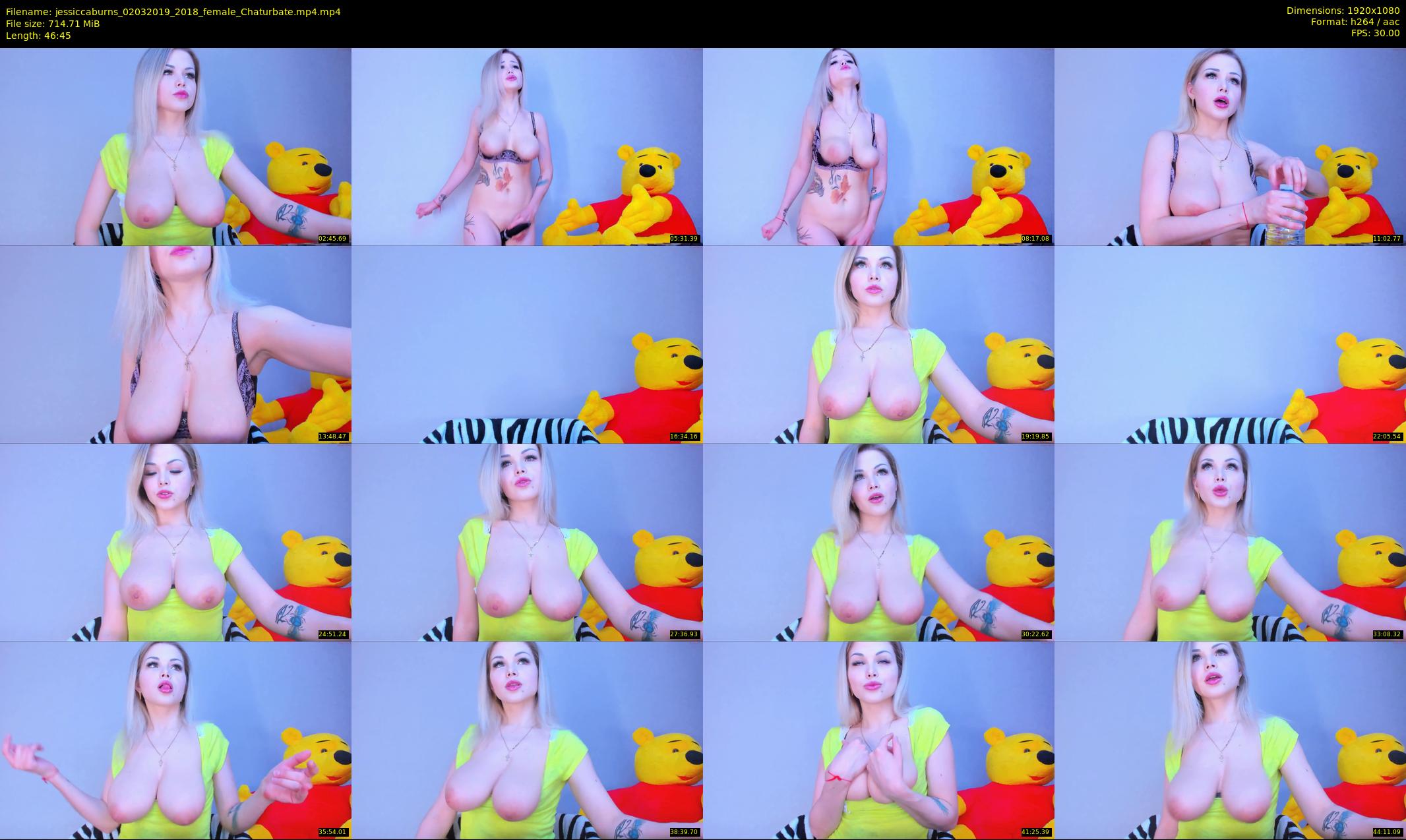 jessiccaburns — 47 minute Chaturbate female cam show recording, 1080p, Mar 2, 2019
