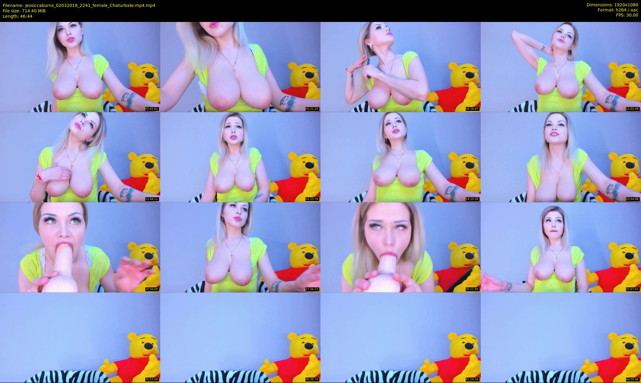 jessiccaburns — 47 minute Chaturbate female cam show recording, 1080p, Mar 2, 2019