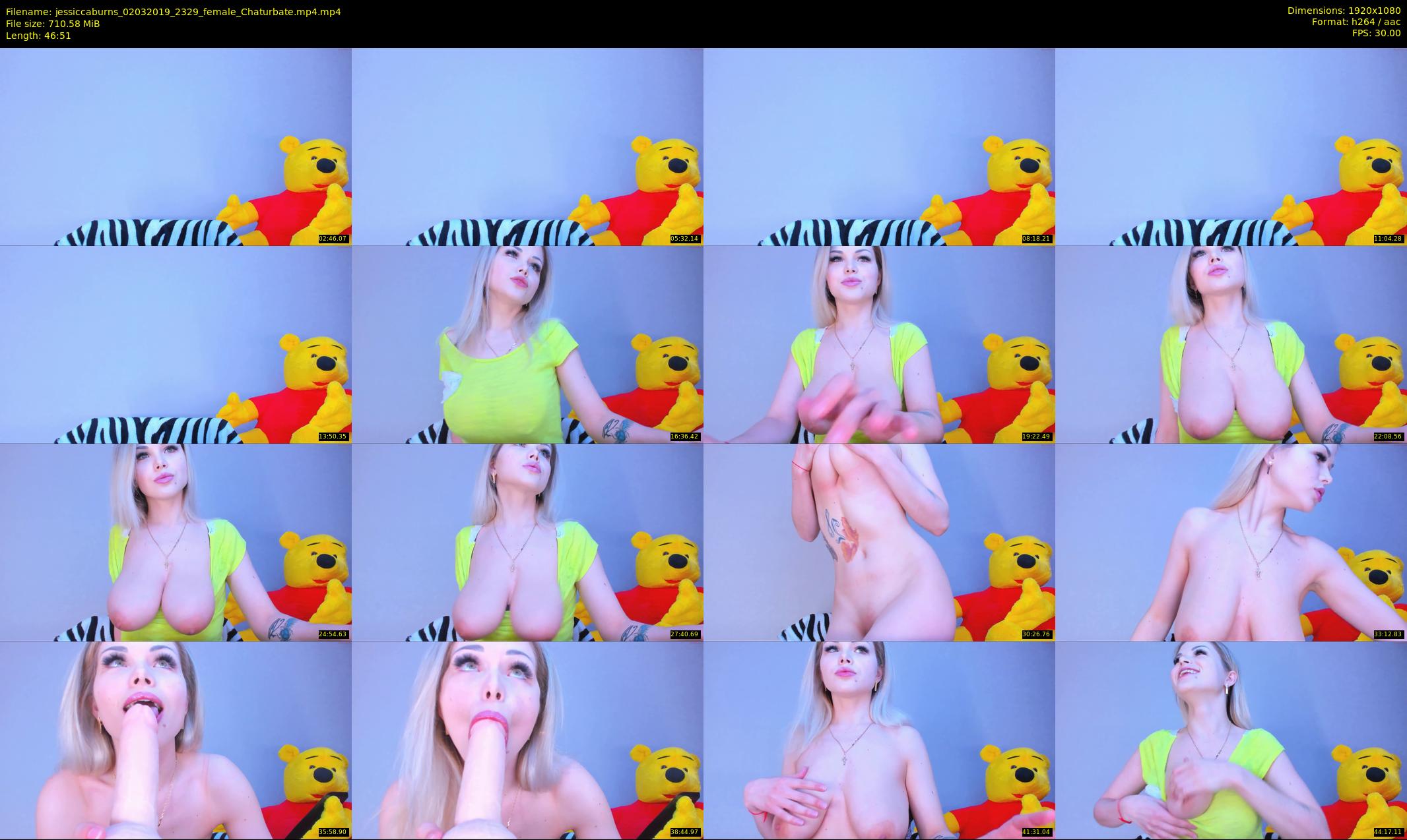 jessiccaburns — 47 minute Chaturbate female cam show recording, 1080p, Mar 2, 2019