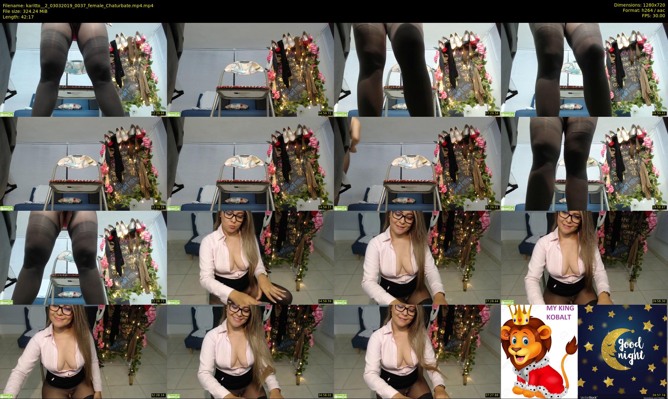 karitto__2 — 43 minute Chaturbate female cam show recording, 720p, Mar 3, 2019