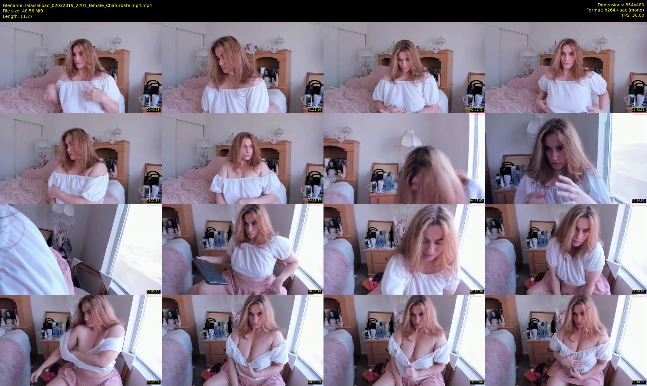 lalaisallbad — 12 minute Chaturbate female cam show recording, 480p, Mar 2, 2019