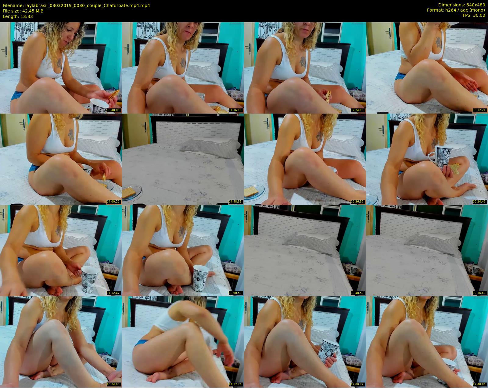 laylabrasil — 14 minute Chaturbate female cam show recording, 480p, Mar 3, 2019