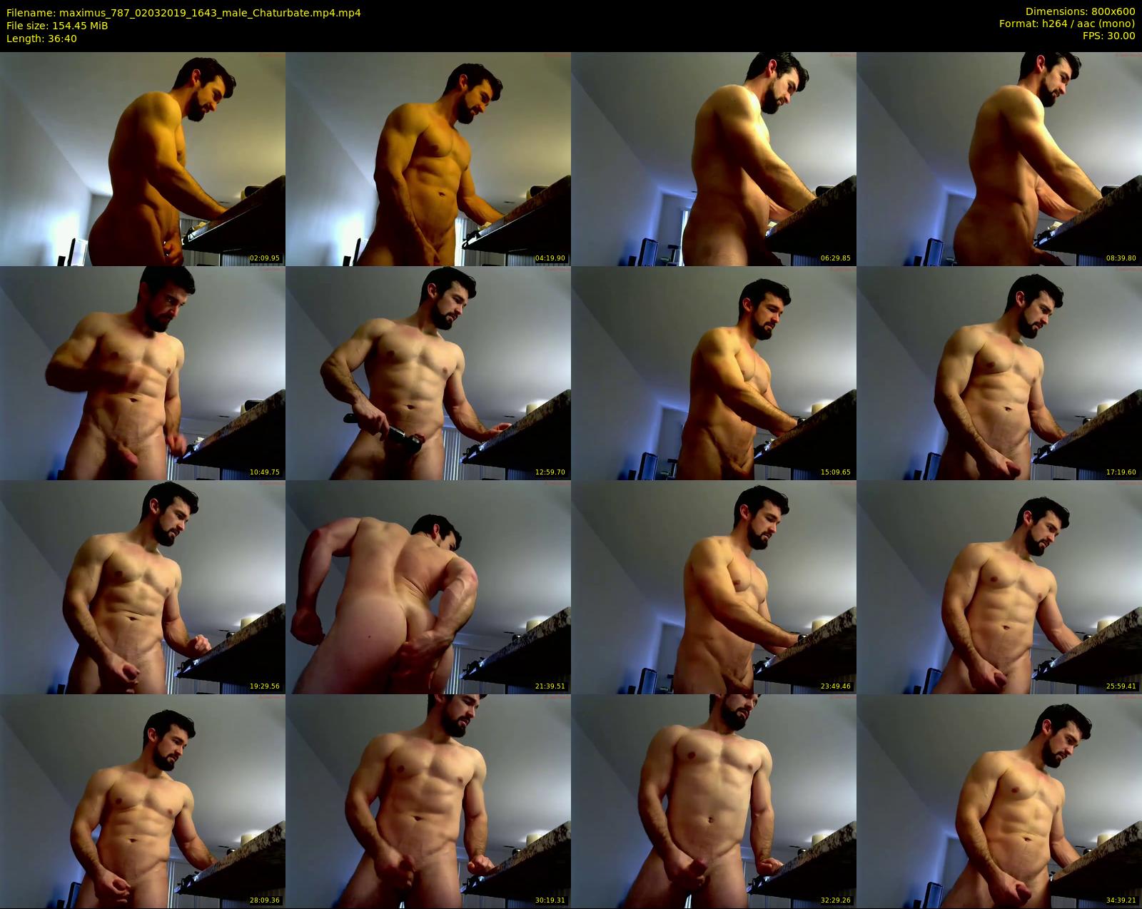 maximus_787 — 37 minute Chaturbate male cam show recording, 480p, Mar 2, 2019