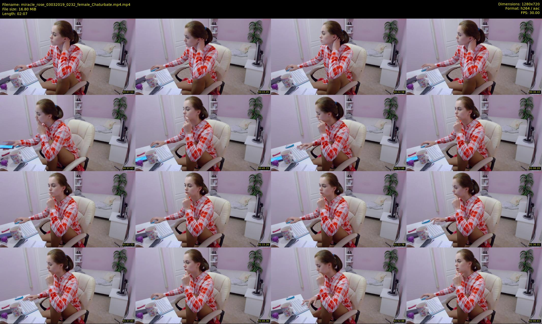 miracle_rose — 3 minute Chaturbate female cam show recording, 720p, Mar 3, 2019