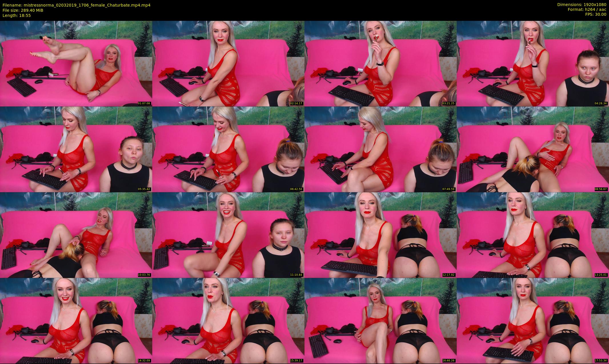 mistressnorma — 19 minute Chaturbate female cam show recording, 1080p, Mar 2, 2019