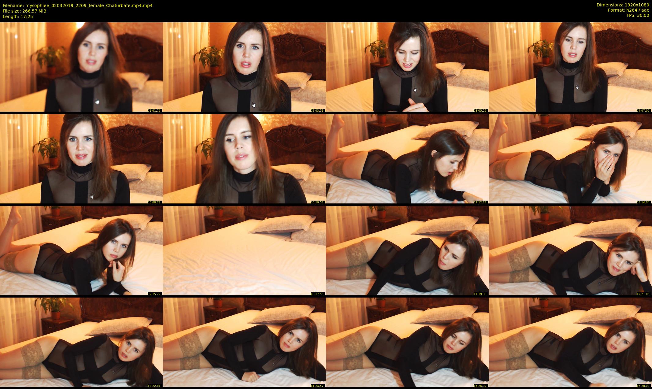 mysophiee — 18 minute Chaturbate female cam show recording, 1080p, Mar 2, 2019