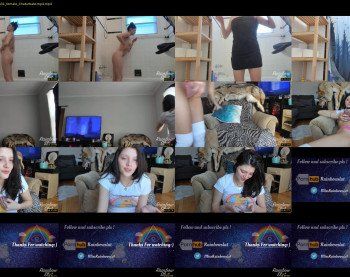 rainbowslut — 35 minute Chaturbate female cam show recording, 720p, Mar 2, 2019